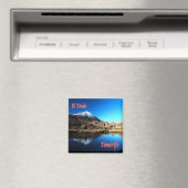 Aimant zES006 EL TEIDE Tenerife Espagne, Frigo (In Situ (Lave-vaisselle))