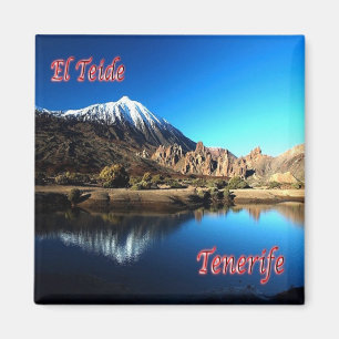 Aimant zES006 EL TEIDE Tenerife Espagne, Frigo