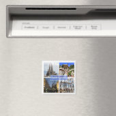 Aimant zES010 BARCELONA, Espagne, Europe, Fridge (In Situ (Lave-vaisselle))