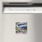Aimant zES014 LA GOMERA - I Love - Fridge (In Situ (Lave-vaisselle))