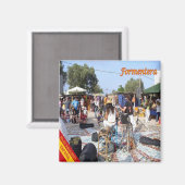 Aimant zES038 PILAR Hippy Market Formentera, Frigo (Recto/Verso)
