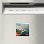 Aimant zES043 EIVISSA Panorama Espagne, Fridge (In Situ (Lave-vaisselle))