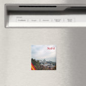 Aimant zES095 MADRID, panorama, Espagne, Frigo (In Situ (Lave-vaisselle))
