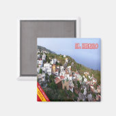 Aimant zES140 EL HIERRO le pin, Canaries, Frigo (Recto/Verso)