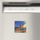 Aimant zES150 ZARAGOZA panorama, Espagne, Frigo (In Situ (Lave-vaisselle))