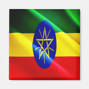 Aimant zET002 ETHIOPIE, Drapeau, Afrique, Réfrigérateur
