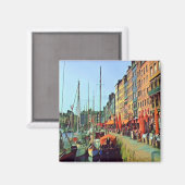 Aimant zFR014 HONFLEUR, vue d'accueil, France, Réfrigérat (Recto/Verso)
