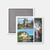 Aimant zFR033 DORDOGNE, France, Fridge (Recto/Verso)