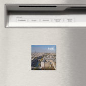 Aimant zFR054 PARIS panorama, France, Frigo (In Situ (Lave-vaisselle))