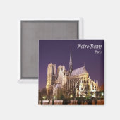 Aimant zFR055 NOTRE-DAME, Paris, France, Fridge (Recto/Verso)