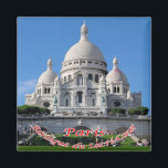 Aimant zFR062 Basilique MONTMARTRE, Paris, France, Fridge<br><div class="desc">Vous y trouverez le souvenir de vos vacances. (zFR062 Basilique MONTMARTRE,  Paris,  France Aimant frigo). Amaze amis et parents avec les souvenirs uniques de votre voyage. Essaie-nous ! #LeoPepeDesign - coeur sacré,  europe france,  leopepedesign,  voyage en photo tourisme,  cadeau souvenir gadget frigo aimant.</div>