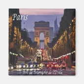 Aimant zFR064 ARC DE TRIOMPHE, Paris, France, Frigo (Devant)