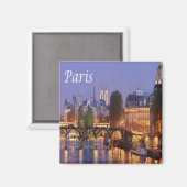 Aimant zFR065 PARIS panorama, France, Frigo (Recto/Verso)