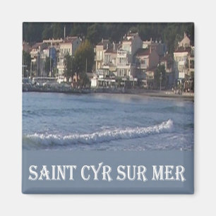 Aimant zFR076 SAINT-CYR-SUR-MER, Côte d'Azur, Frigo