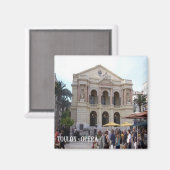 Aimant zFR077 TOULON-OPERA, Côte d'Azur, Frigo (Recto/Verso)