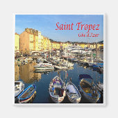 Aimant zFR078 SAINT TROPEZ Côte d'Azur, France, Fridge (Devant)