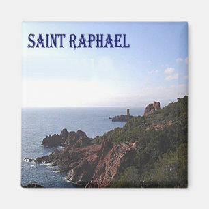 Aimant zFR080 SAINT RAPHAEL, Côte d'Azur, Frigo