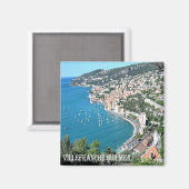 Aimant zFR083 VILLEFRANCHE SUR MER Côte d'Azur, Fridge (Recto/Verso)