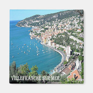 Aimant zFR083 VILLEFRANCHE SUR MER Côte d'Azur, Fridge