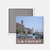 Aimant zFR092 LA CIOTAT, Côte d'Azur, France, Réfrigérate (Recto/Verso)
