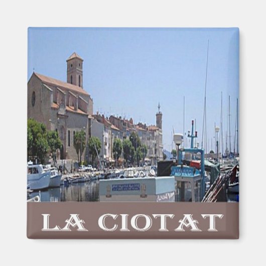 Aimant zFR092 LA CIOTAT, Côte d'Azur, France, Réfrigérate (Devant)