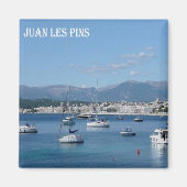 Aimant zFR093 JUAN LES PINS, Côte d'Azur, Frigo (Devant)