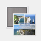 Aimant zFR101 ETRETAT Normandie, Frigo (Recto/Verso)
