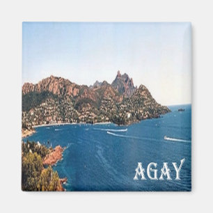 Aimant zFR108 AGAY French Riviera, France, Fridge