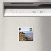 Aimant zGA005 LIBREVILLE, Gabon, Afrique, Fridge (In Situ (Lave-vaisselle))