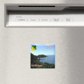 Aimant zGF006 PORT ROYAL Island, Guyane française, Réfrig (In Situ (Lave-vaisselle))