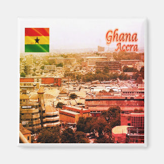 Aimant zGH003 ACCRA Nord, Ghana, Afrique, Fridge