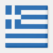 Aimant zGR001 Grèce - Drapeau - Réfrigérateur (Devant)