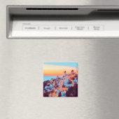 Aimant zGR011 SANTORINI - Grèce - Fridge (In Situ (Lave-vaisselle))