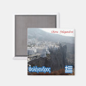 Aimant zGR027 FOLEGANDROS, Grèce, Frigo (Recto/Verso)
