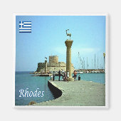 Aimant zGR039 RHODES, Grèce, Fridge (Devant)