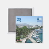 Aimant zGR056 KOS - Greece - Fridge (Recto/Verso)
