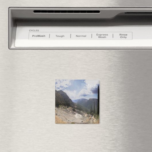 Aimant zGR061 DELPHI Grèce, réfrigérateur (In Situ (Lave-vaisselle))