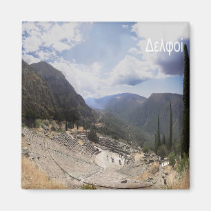 Aimant zGR061 DELPHI Grèce, réfrigérateur