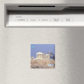 Aimant zGR067 ATENE Parthenon, Grèce, Fridge (In Situ (Lave-vaisselle))
