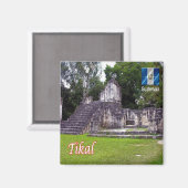 Aimant zGT013 Parc national de TIKAL, Guatemala, Fridge (Recto/Verso)