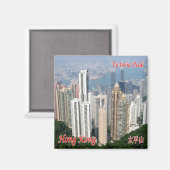 Aimant zHK014 VICTORIA PEAK Hong Kong, Asie, Fridge (Recto/Verso)
