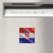 Aimant zHR002 CROATIE, Drapeau Croate, Frigo (In Situ (Lave-vaisselle))