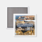 Aimant zHR003 DUBROVNIK - Croatie - Fridge (Recto/Verso)