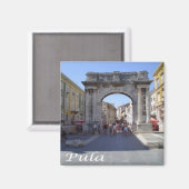 Aimant zHR007 PULA, Croatie, Fridge (Recto/Verso)