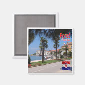 Aimant zHR010 POREC, Croatie, Fridge (Recto/Verso)