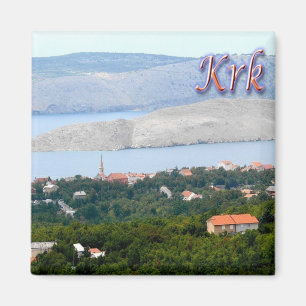 Aimant zHR011 OTOK, KRK, Croatie, Frigo