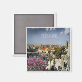 Aimant zHR019 DUBROVNIK, Croatie, Frigo (Recto/Verso)