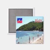 Aimant zHT006 HAÏTI, Citadelle Laferrière, Réfrigérateur (Recto/Verso)