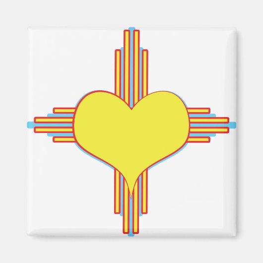 Aimant Zia Heart (Devant)