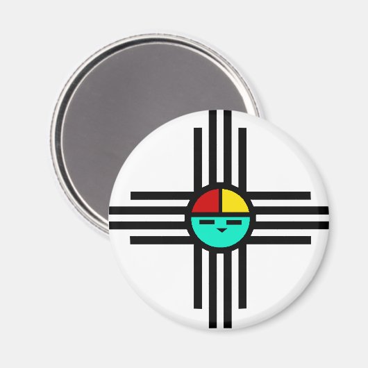 Aimant Zia Sun God (Recto/Verso)